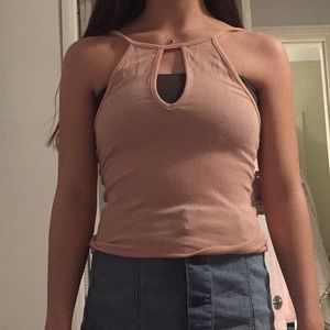 light pink tank top from pacsun
